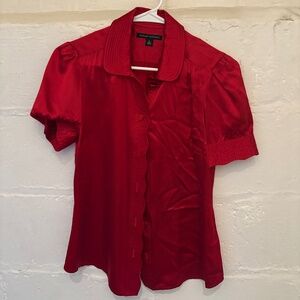 Red blouse